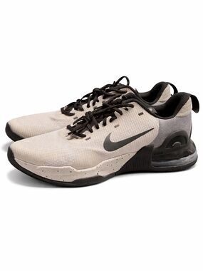 Nike Men’s Beige and Black Air-Enhanced Training Sneakers